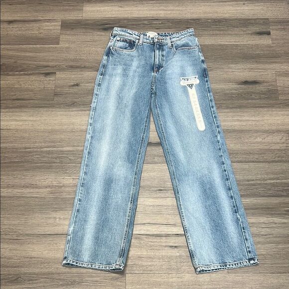 Madhappy x Guess Collab Straight Leg Jeans Peace Sz 26 - Picture 1 of 5
